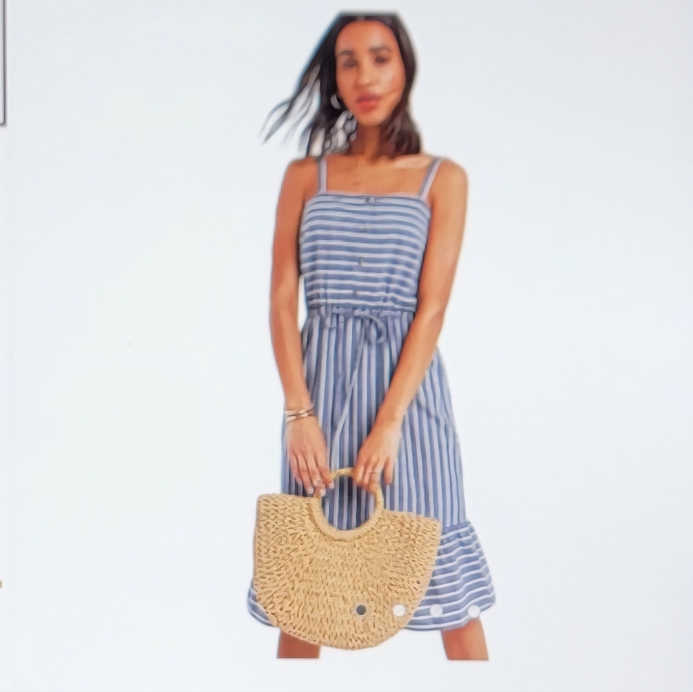 Vera Moda Chambray Dress NWOT Fits XL